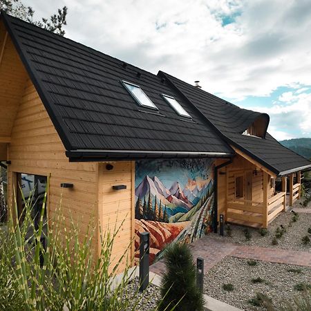 Appartement Stylowe Beskidy - Luksusowe Domki Z Saunami I Jacuzzi à Mutne Extérieur photo